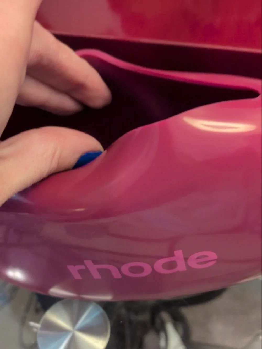 RHODE Raspberry Jellybean Pouch - Picture 2 of 3